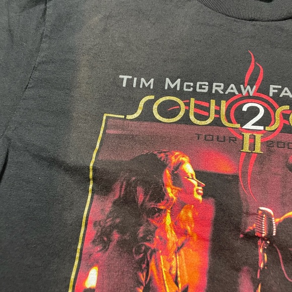 Tim McGraw Faith Hill Soul 2 Soul Concert T Shirt - Picture 4 of 11